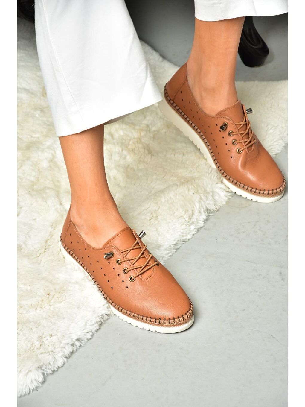 Kahverengi P5555081 Taba Kadın Ayakkabı-2