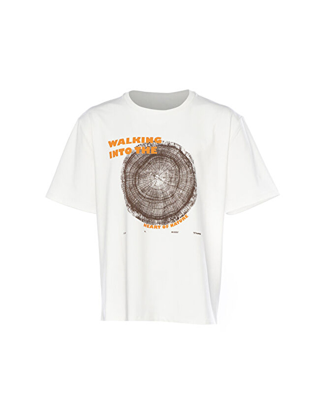 Hmlhugo Oversize T-shirt Erkek Günlük Tişört 911889-9003 Beyaz-1