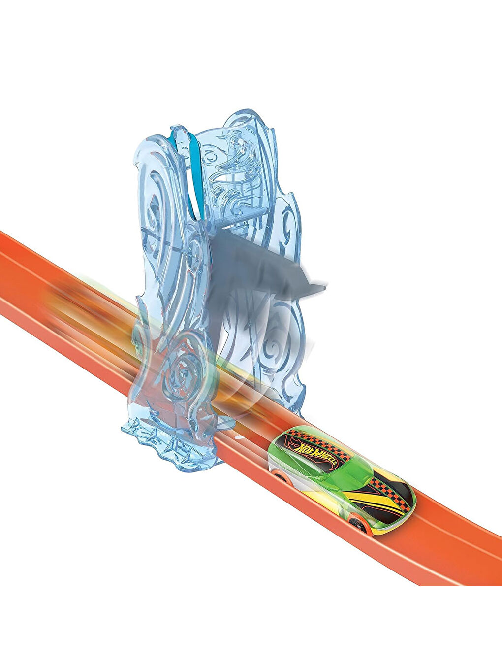 Hot Wheels Renksiz Track Builder Rüzgar Temalı Akrobasi Seti HNJ67 - 4