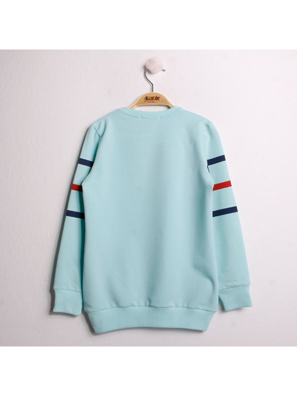 Toontoykids Yeşil Kız Çocuk Sweatshirt Never Baskı - 1