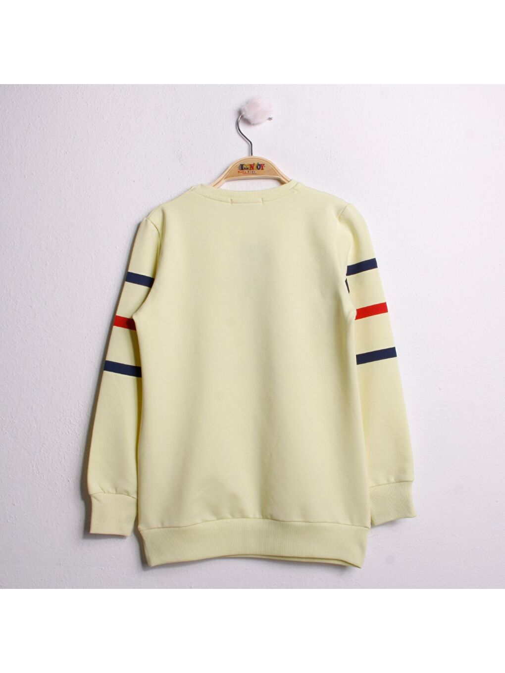 Toontoykids Sarı Kız Çocuk Sweatshirt Never Baskı - 1