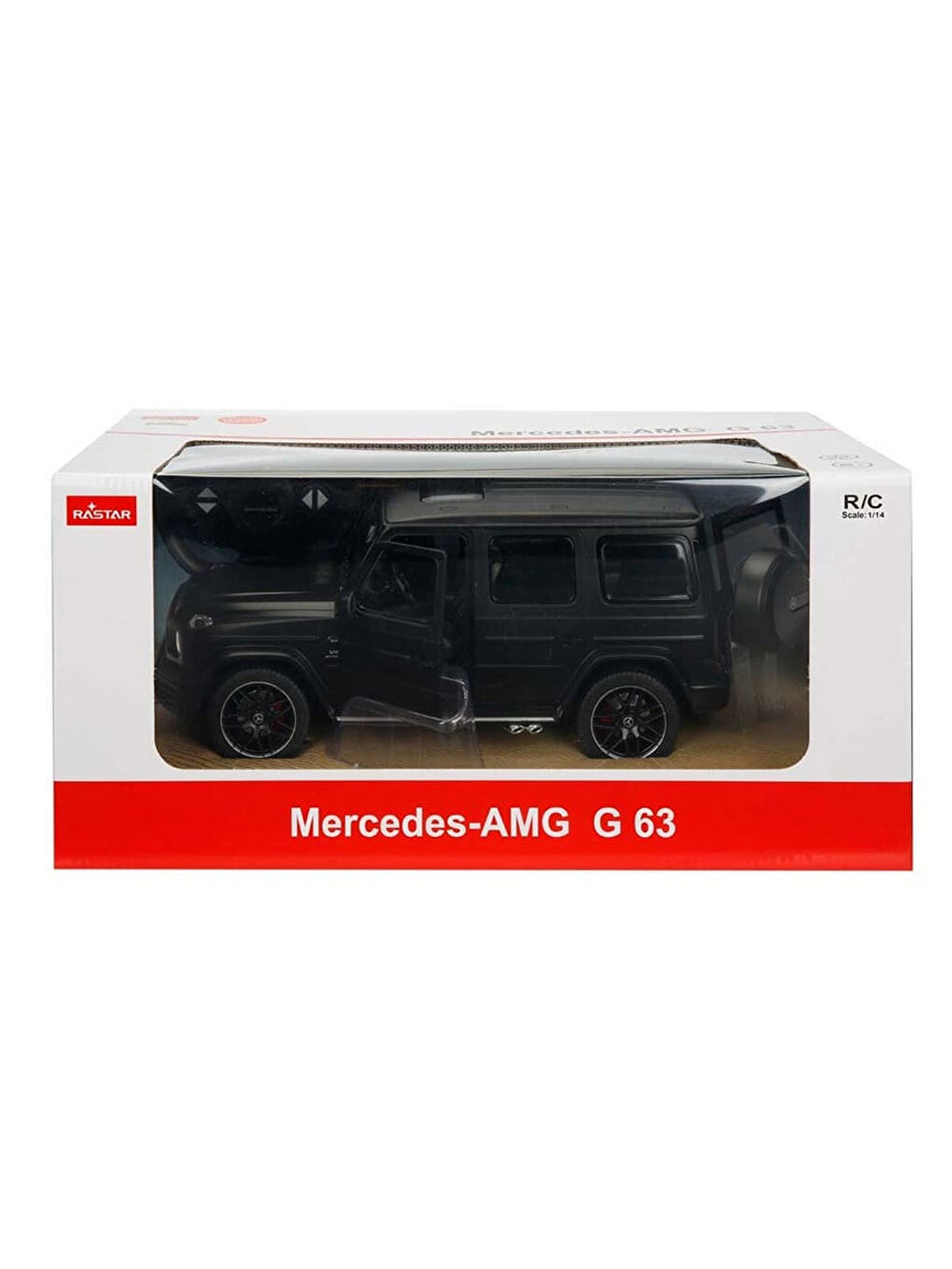 Rastar Renksiz 1:14 Mercedes Benz G63 AMG Işıklı Uzaktan Kumandalı Araba S01095700 - 2