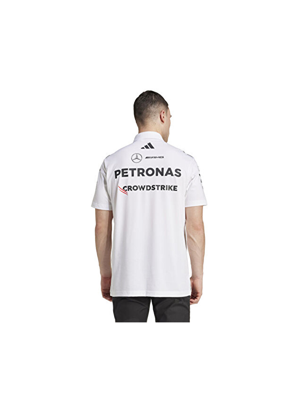 Mer Tm Polo Wm Erkek Antrenman Polo Tişört Jw0586 Beyaz-1