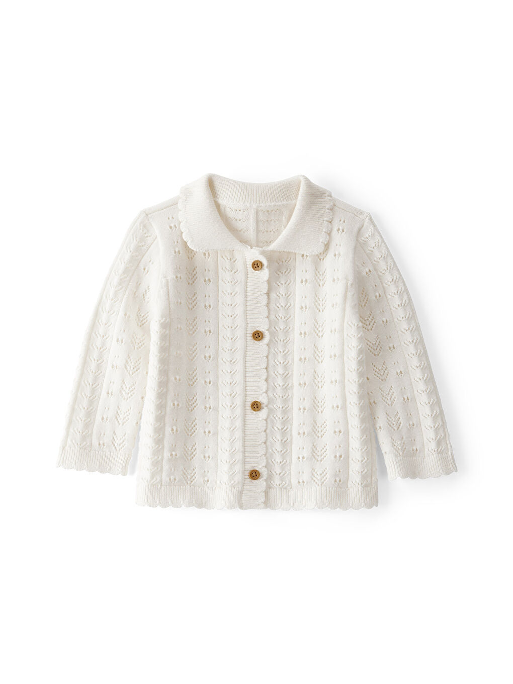 Kız Bebek Ekru Kazak