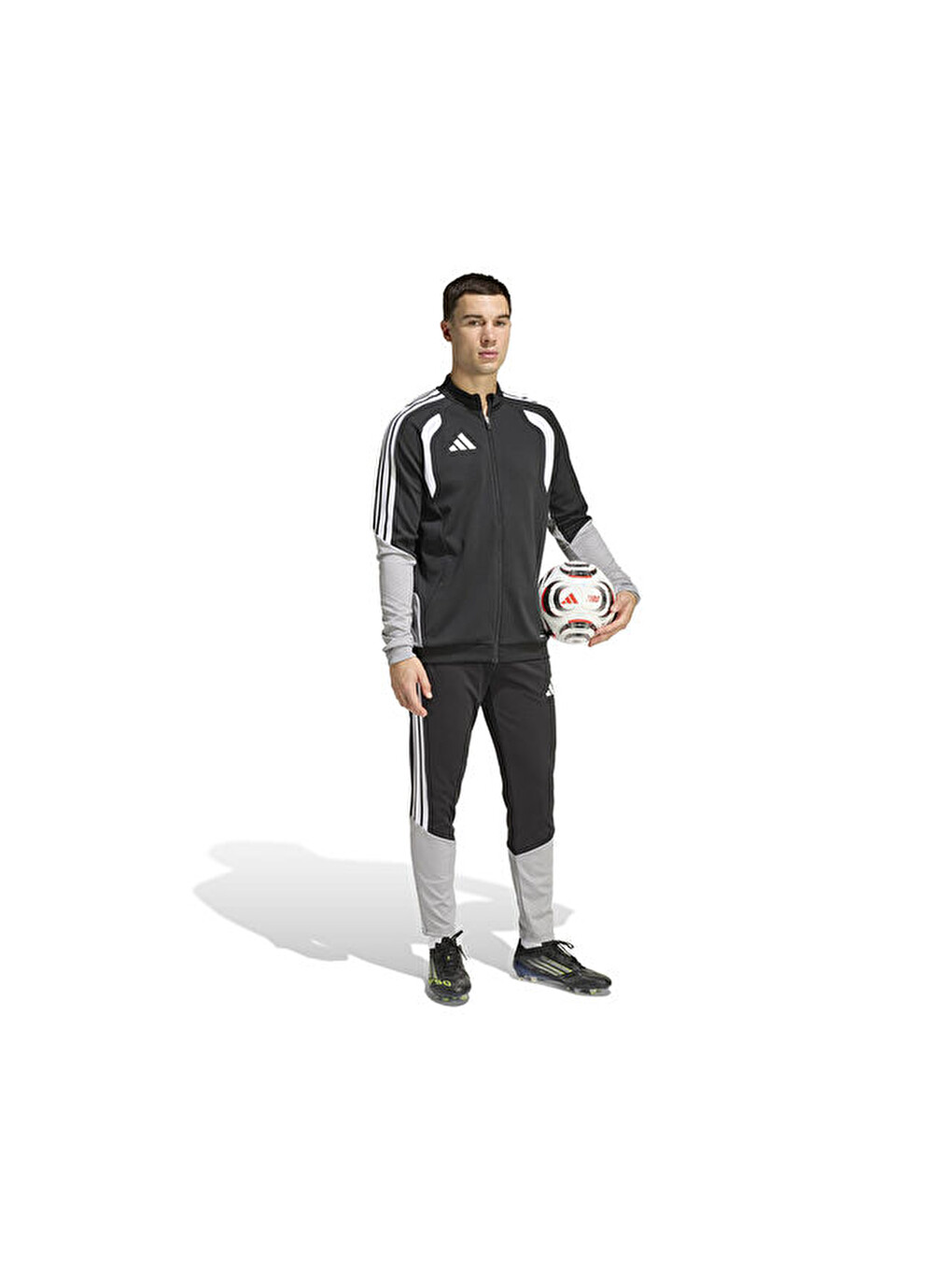 Tiro 26 Competition Tr Jkt Erkek Futbol Kamp Ceketi Jx4260 Siyah-2