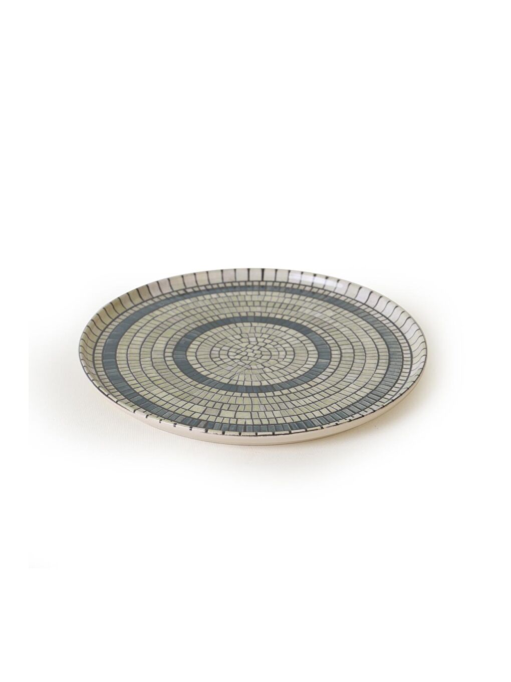 Keramika Karışık Mosaic Marvels Servis Tabağı 28 Cm 6 Adet - 4