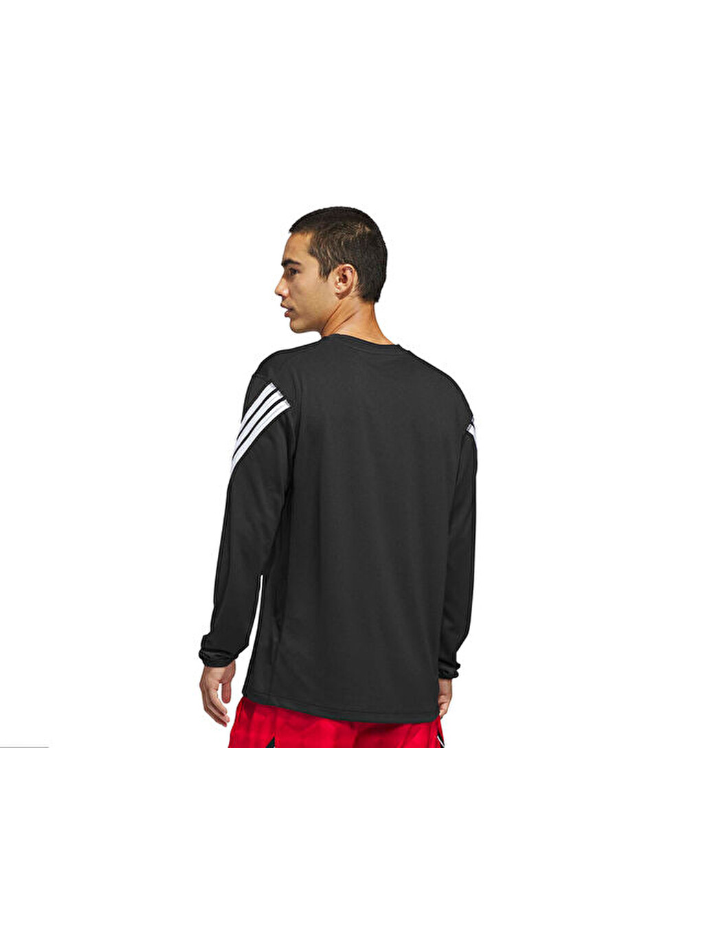 Crazylite Ls Erkek Basketbol Uzun Kollu Tişört Jz9647 Siyah-1