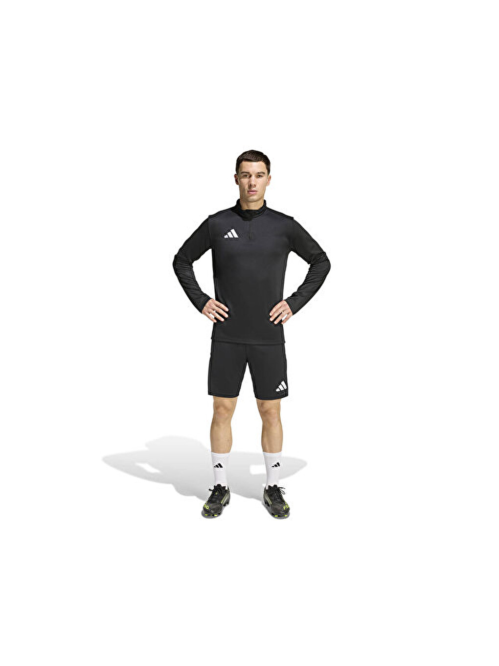 Ent26 Tr Sho Erkek Futbol Antrenman Şortu Kd0985 Siyah-5