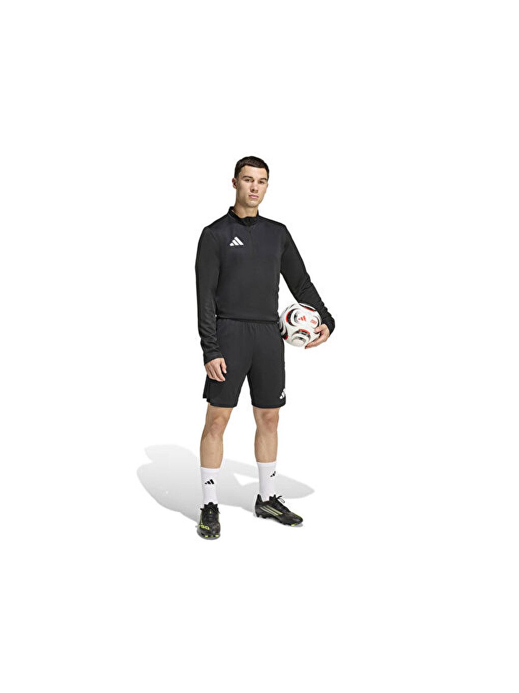 Ent26 Tr Sho Erkek Futbol Antrenman Şortu Kd0985 Siyah-6