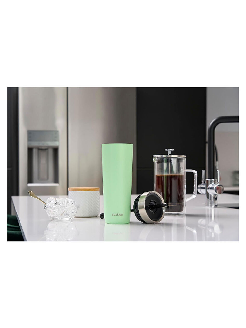 Renksiz Spillproof Tumbler 720ml Yeşil 2212918-1