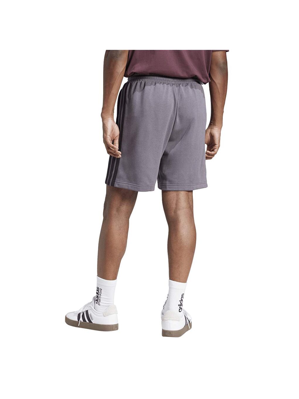 M 3S Ft Sho Erkek Mor Şort-1