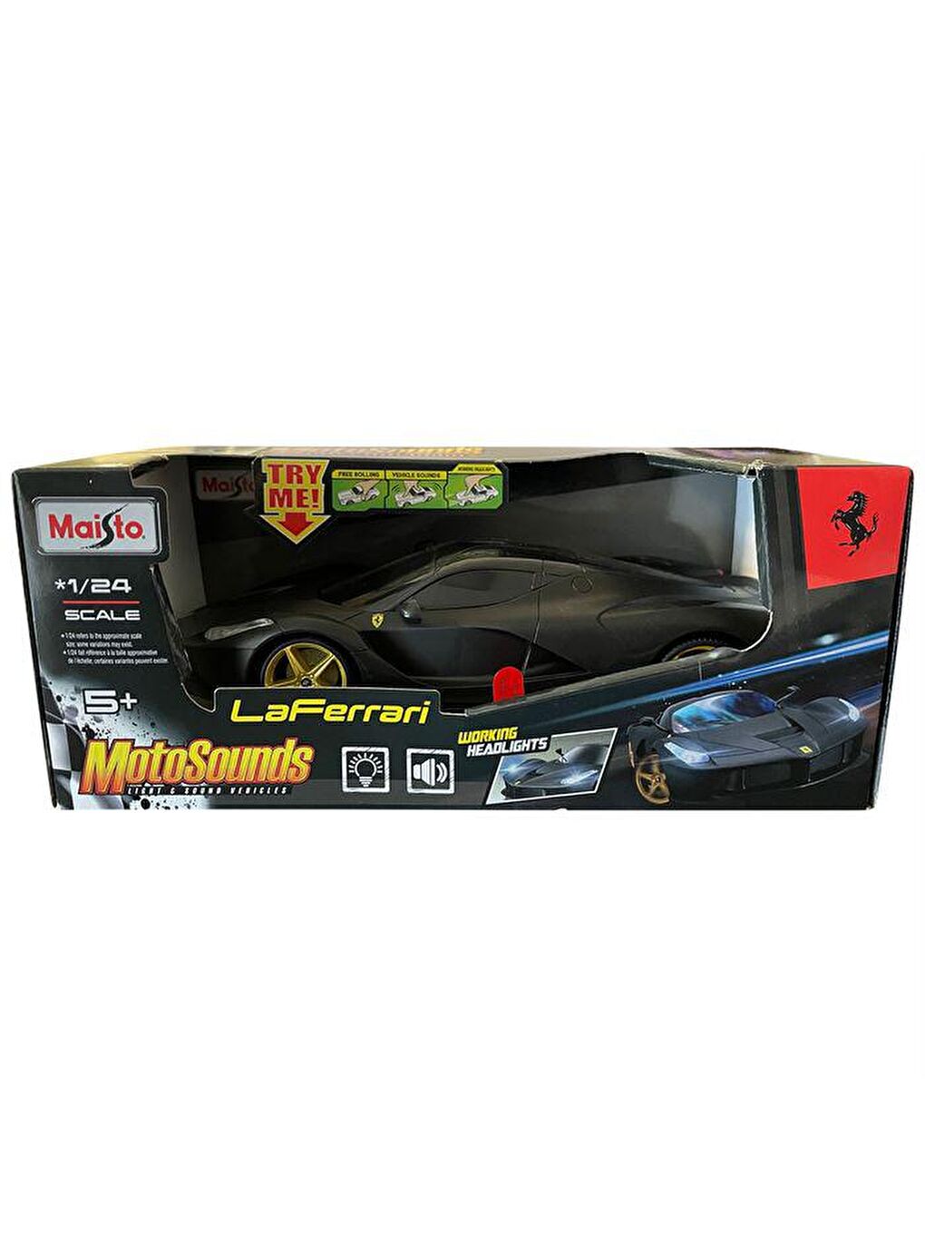 LaFerrari Işıklı ve Sesli Model Araba 81234-1