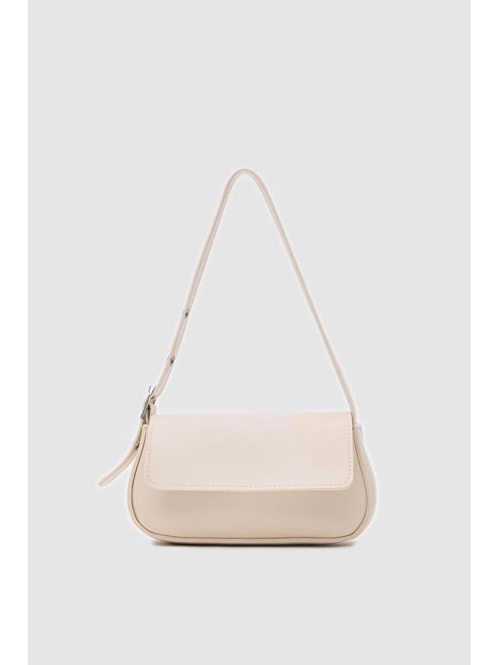 Ekru Mirage Baget Çanta Krem