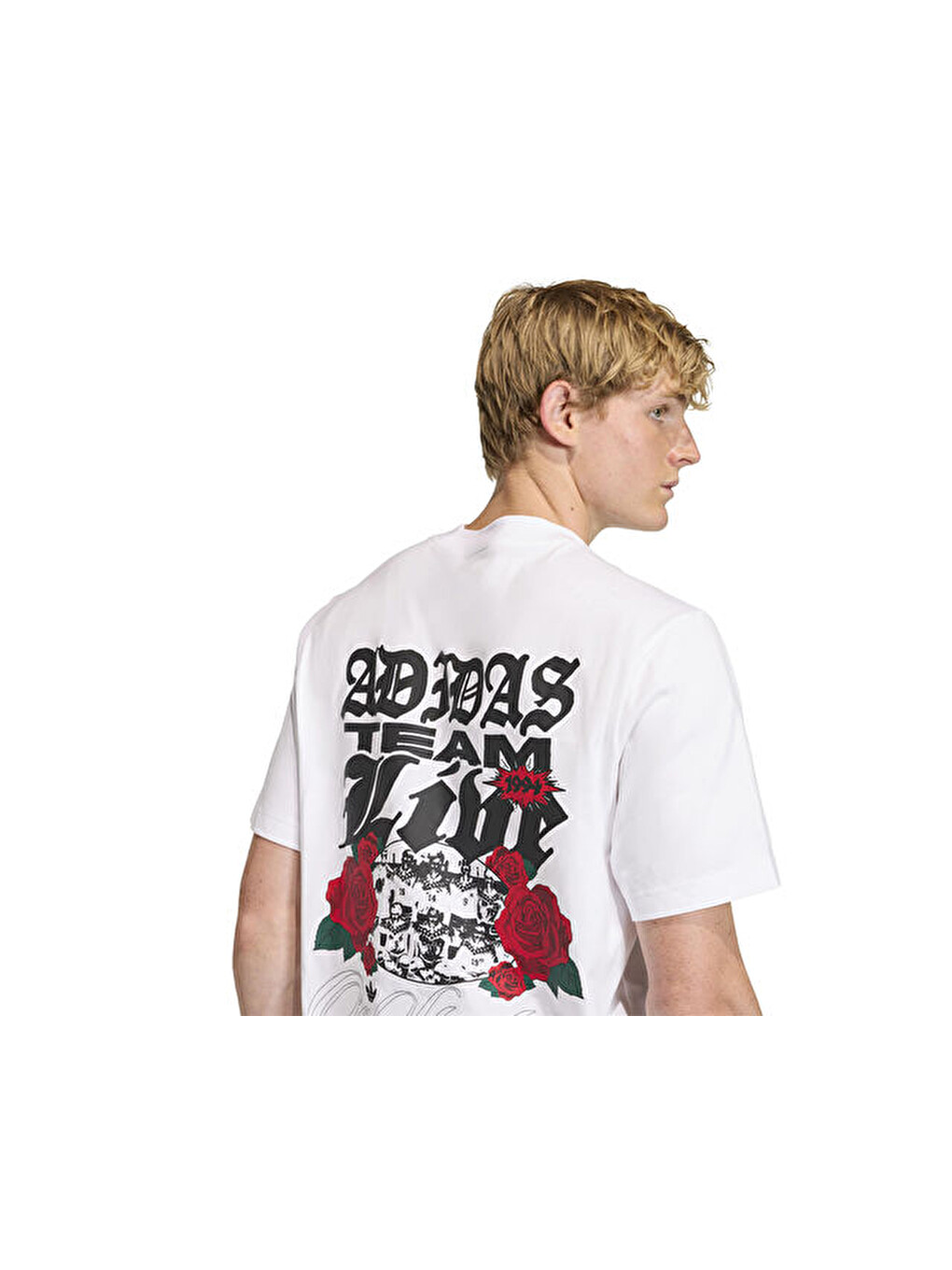 Gfx T Erkek Günlük Tişört Kd0481 Beyaz-4