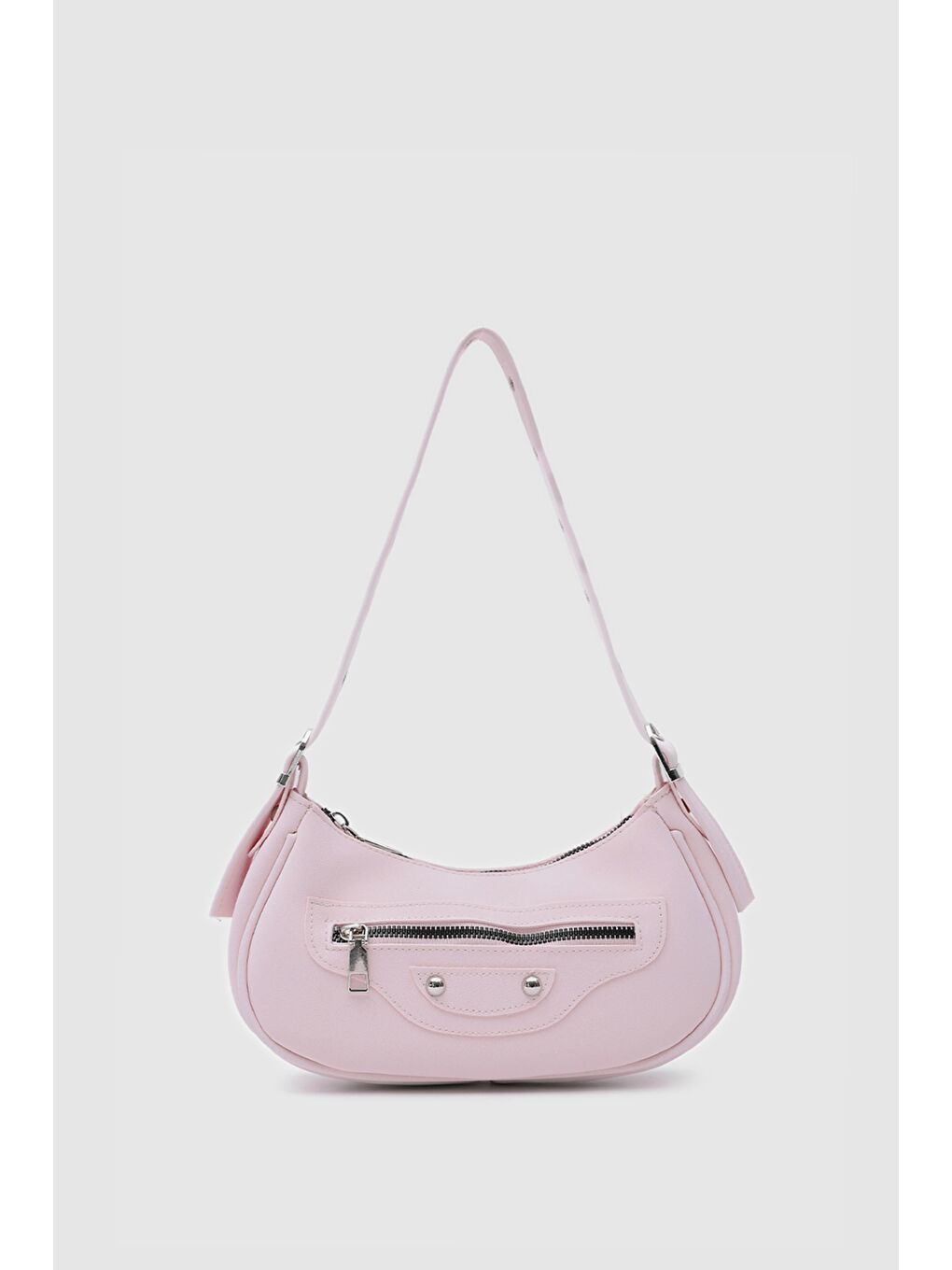 Sandy 90'S Retro Baget Çanta Sakura Pembe