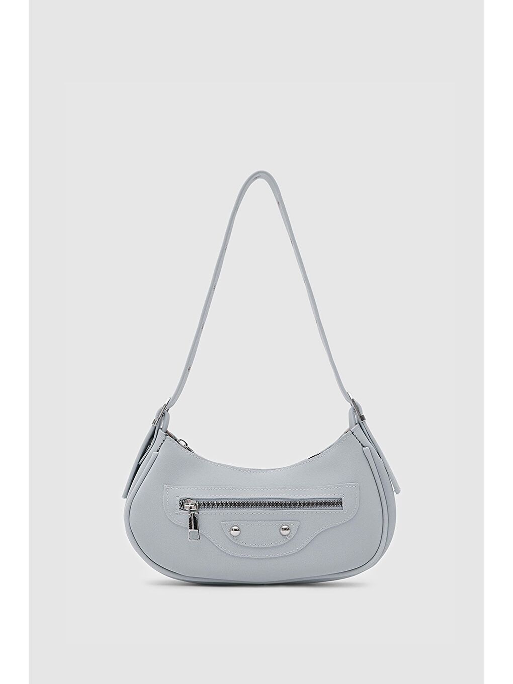 Sandy 90'S Retro Baget Çanta Bebe  Mavi