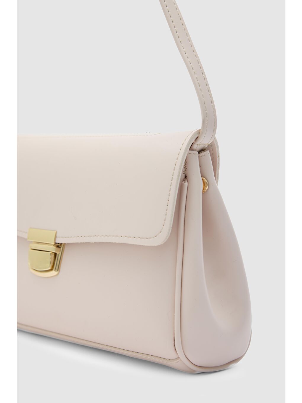 Lauren City Baget Çanta Pudra Pembe-1