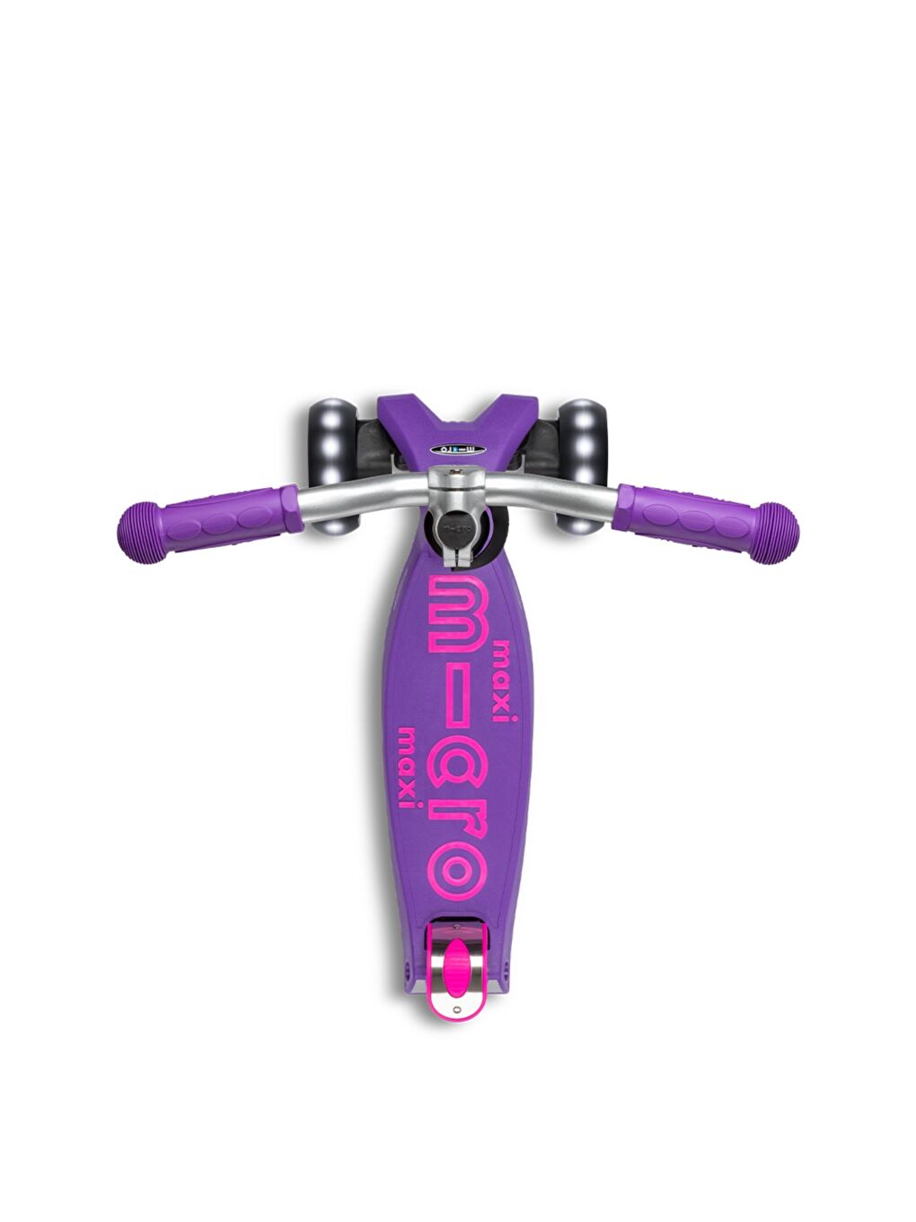 Maxi Deluxe Pro LED 3 Tekerli Işıklı Çocuk Scooter Purple Pink-1