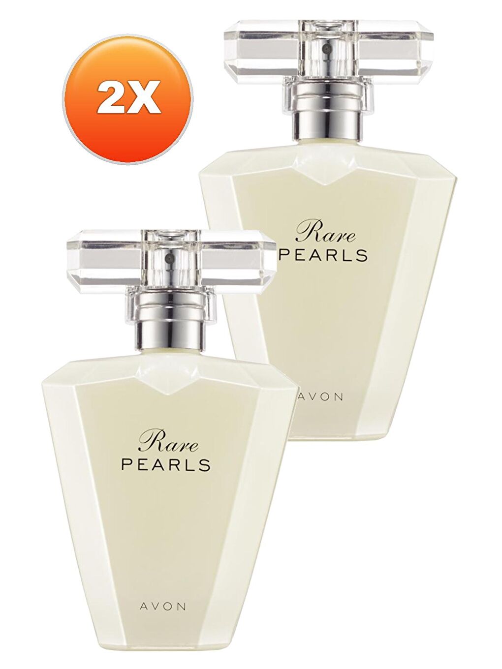 AVON Renksiz Rare Pearls Kadın Parfüm Edp 50 Ml. İkili Set - 1