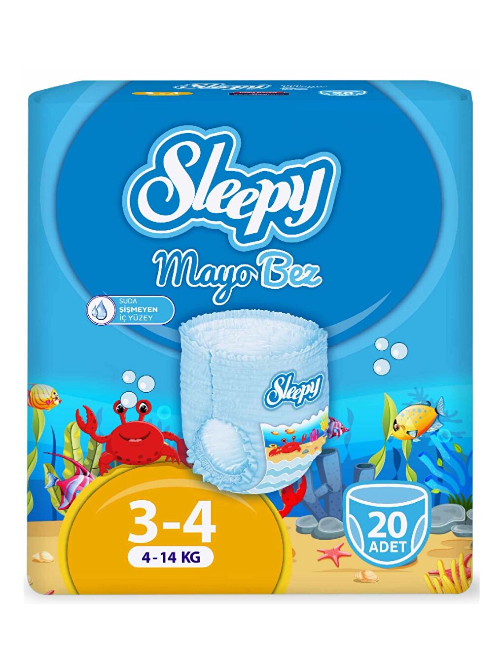 Süper 2'li Fırsat Paketi(Jeans Külot Bez 4 Numara 30 Adet + Mayo Külot Bez 4 Numara 20 Adet)-2