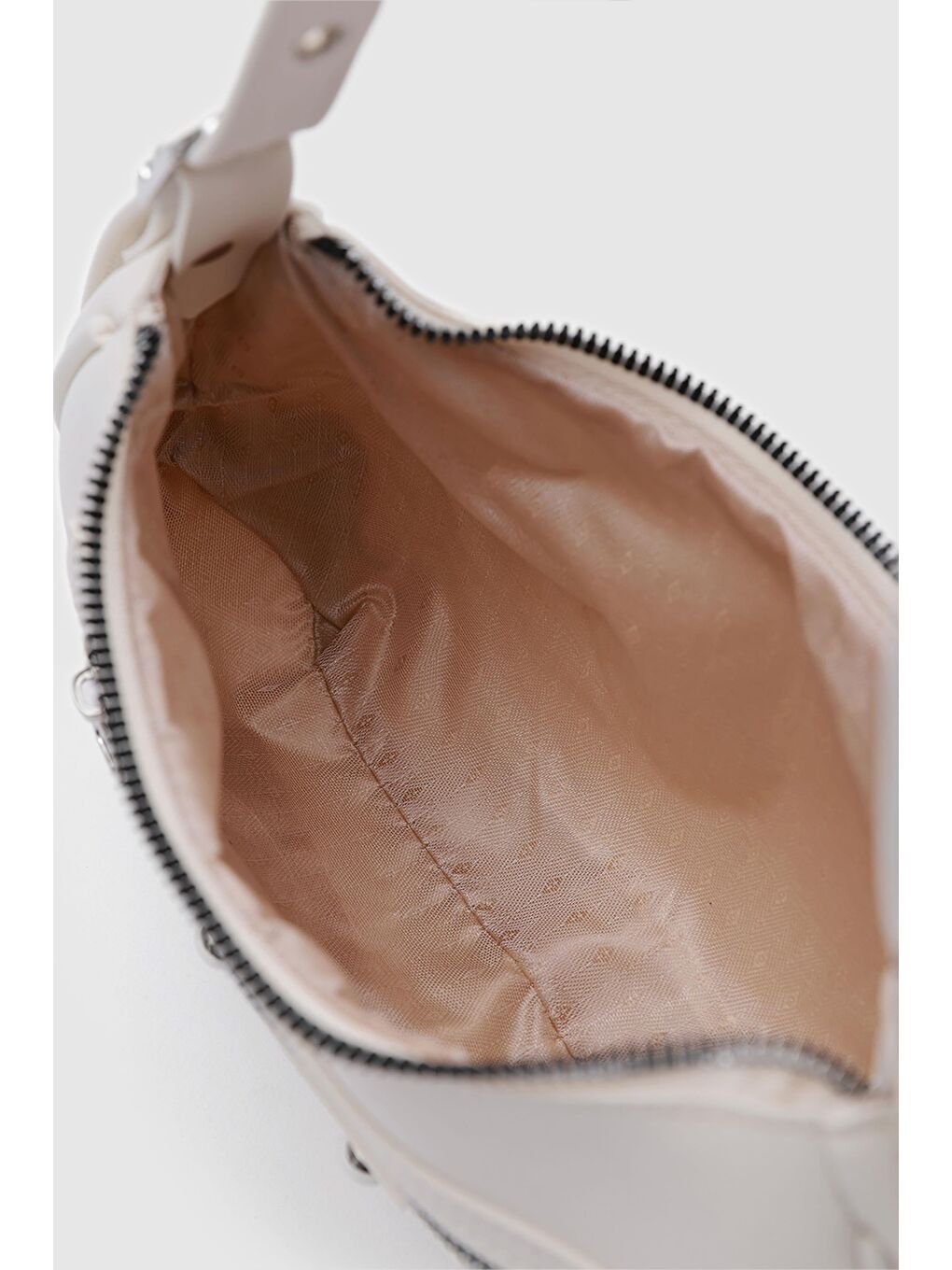 Bej Sandy 90'S Retro Baget Çanta Vanilla-5