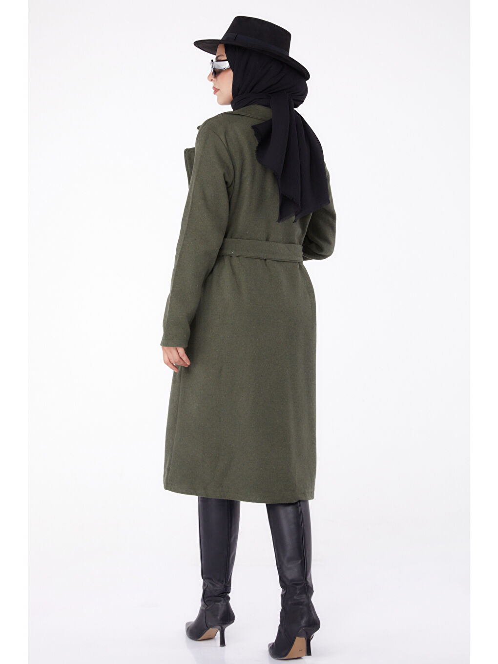 Kaşe Kaban Haki - 27739-HAKI-3