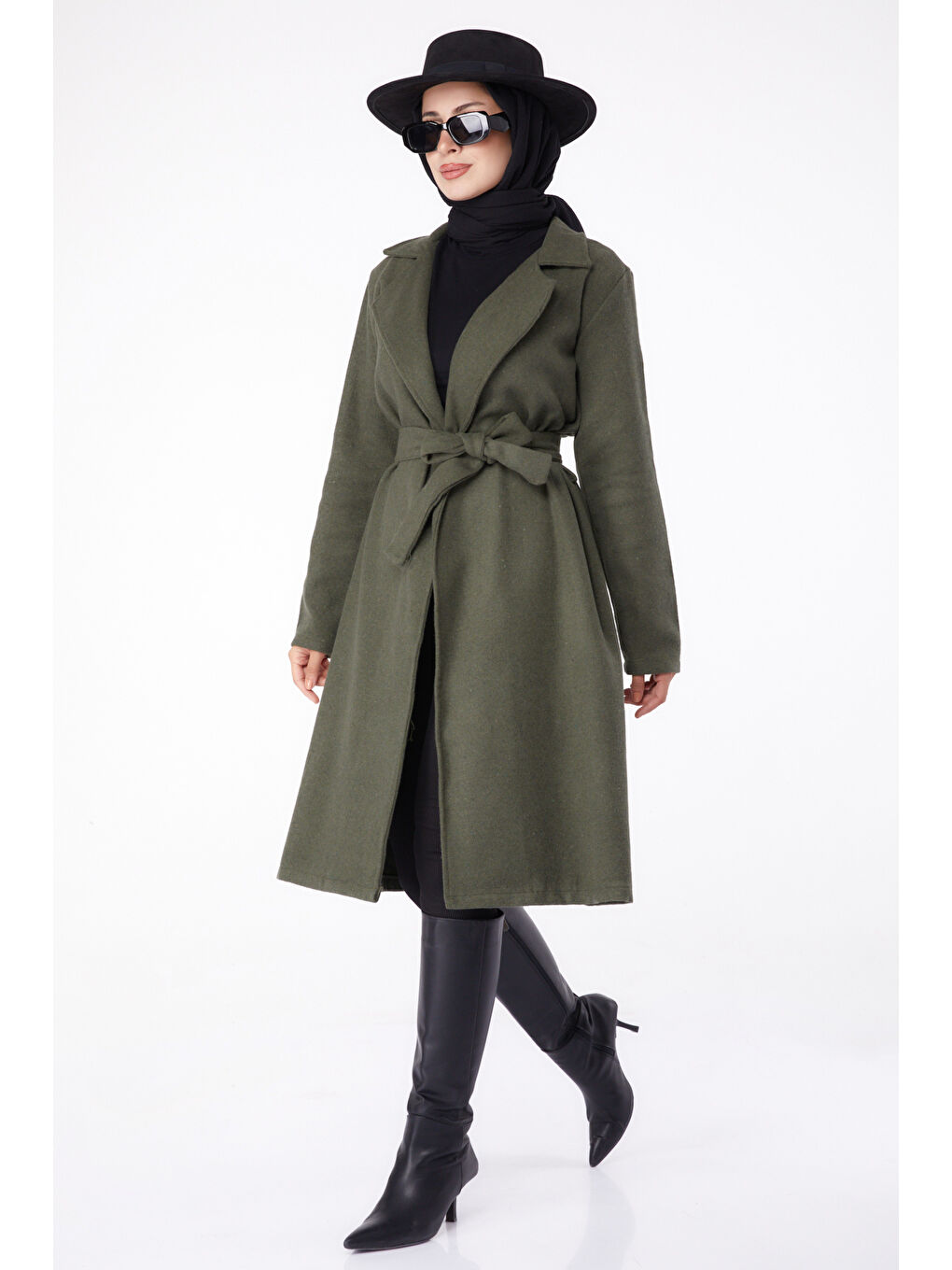 Kaşe Kaban Haki - 27739-HAKI-6