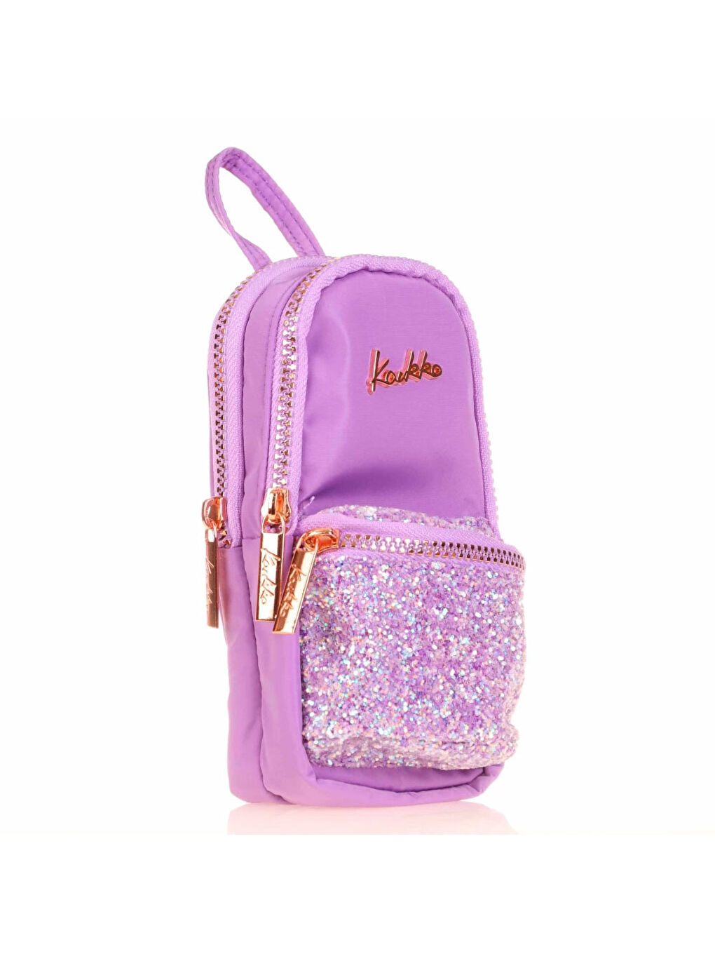 Junior Bag Bright Kalem Çantası Taşlı-Lila K2559