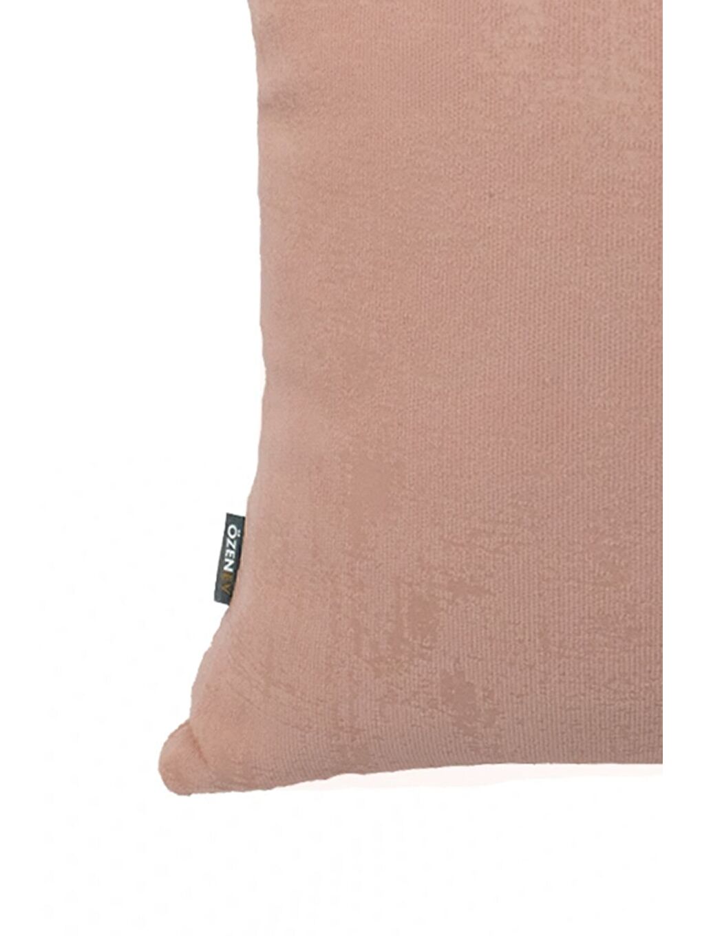 Pembe Artemis Dokulu 40 X 40cm Dekoratif Kırlent Kılıfı Pudra-1
