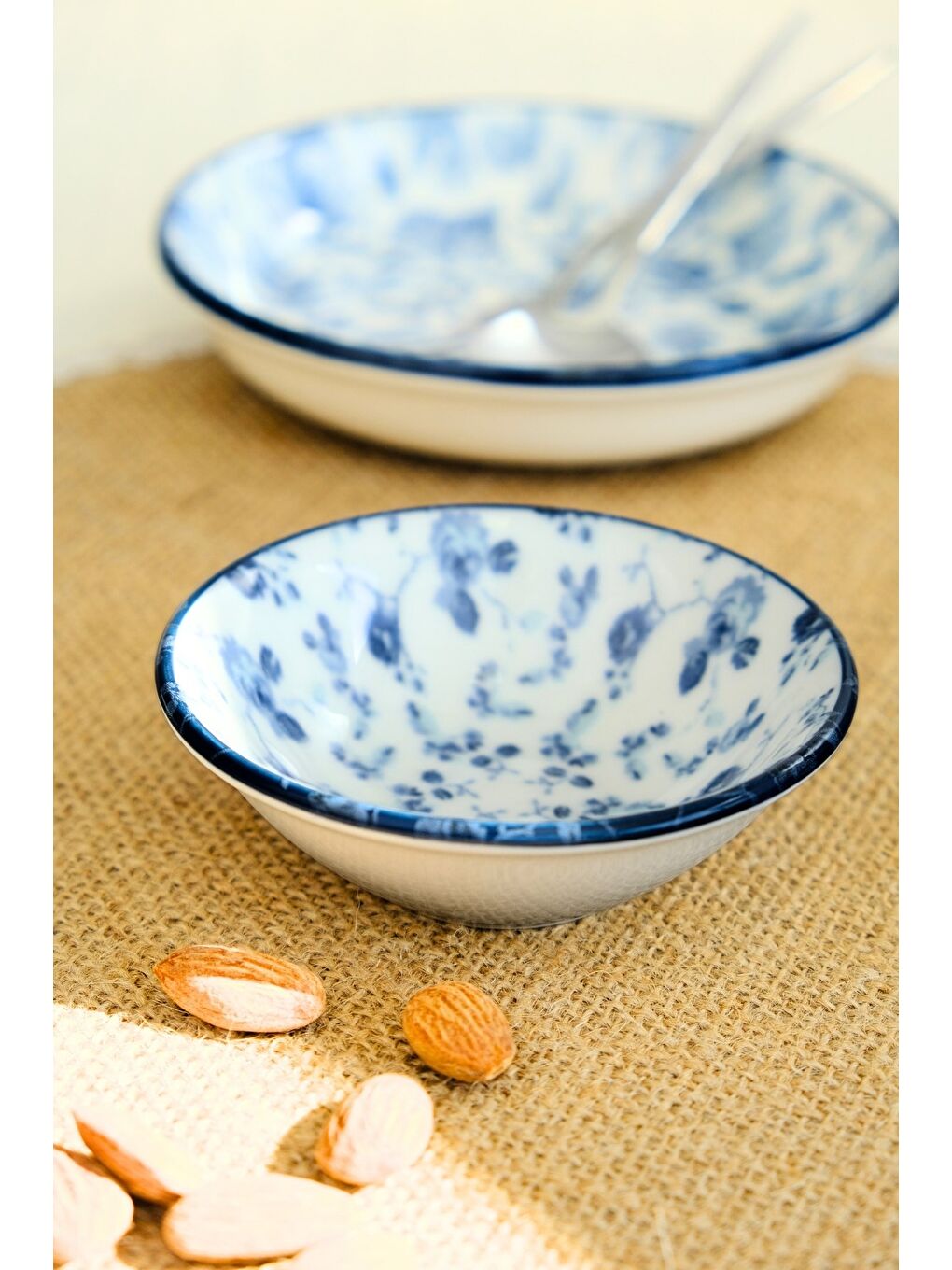 TABAK EVİ Beyaz Blue Heaven Mini Kase 90cc Tekli 10x10x3cm