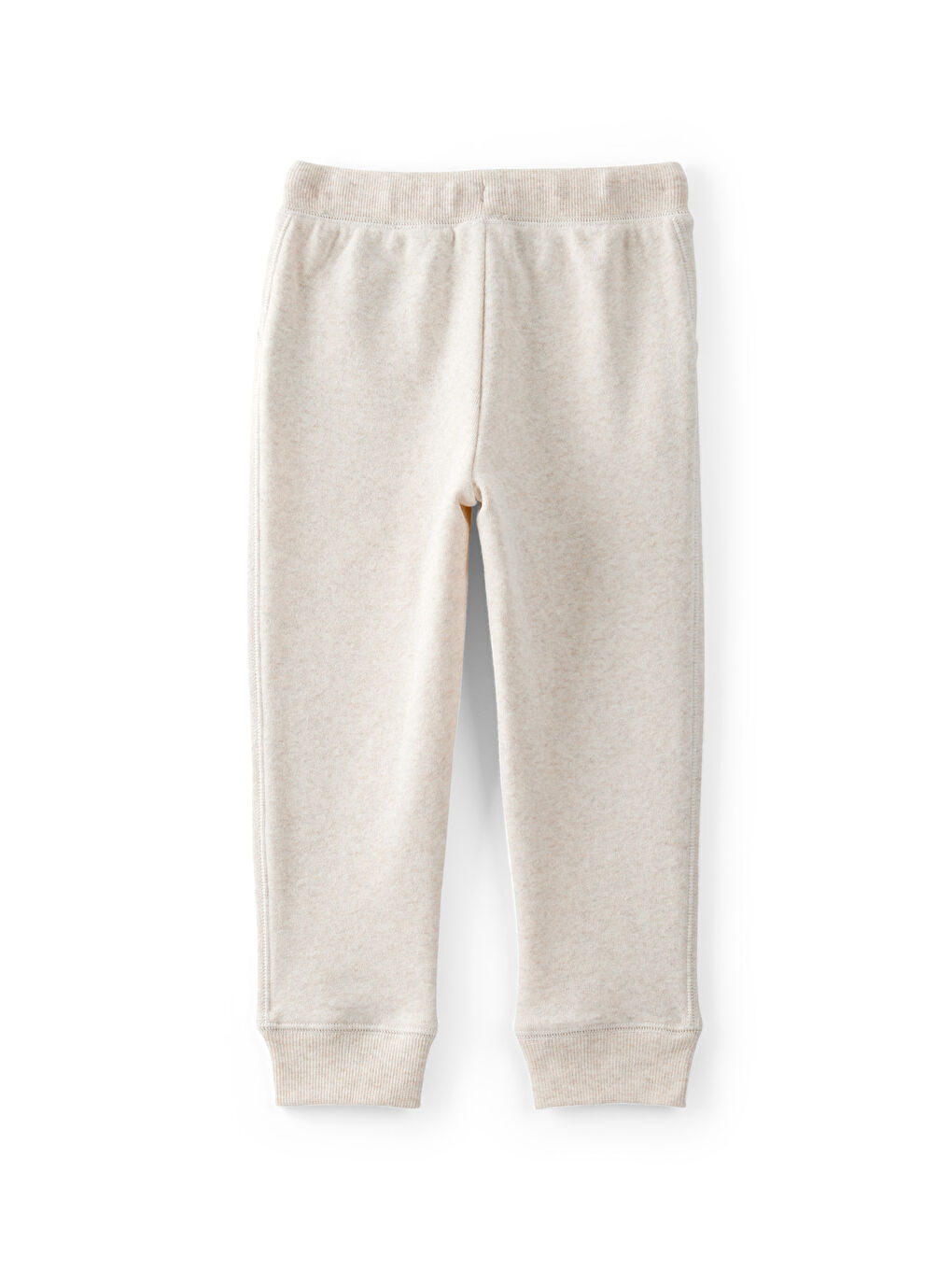 Bej Kız Çocuk Krem Pantolon-1