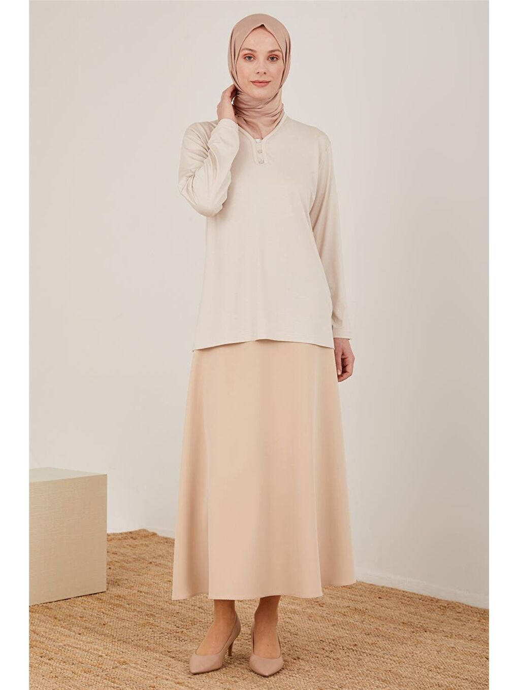 Bej Penye 23Yd9043 Taş-1