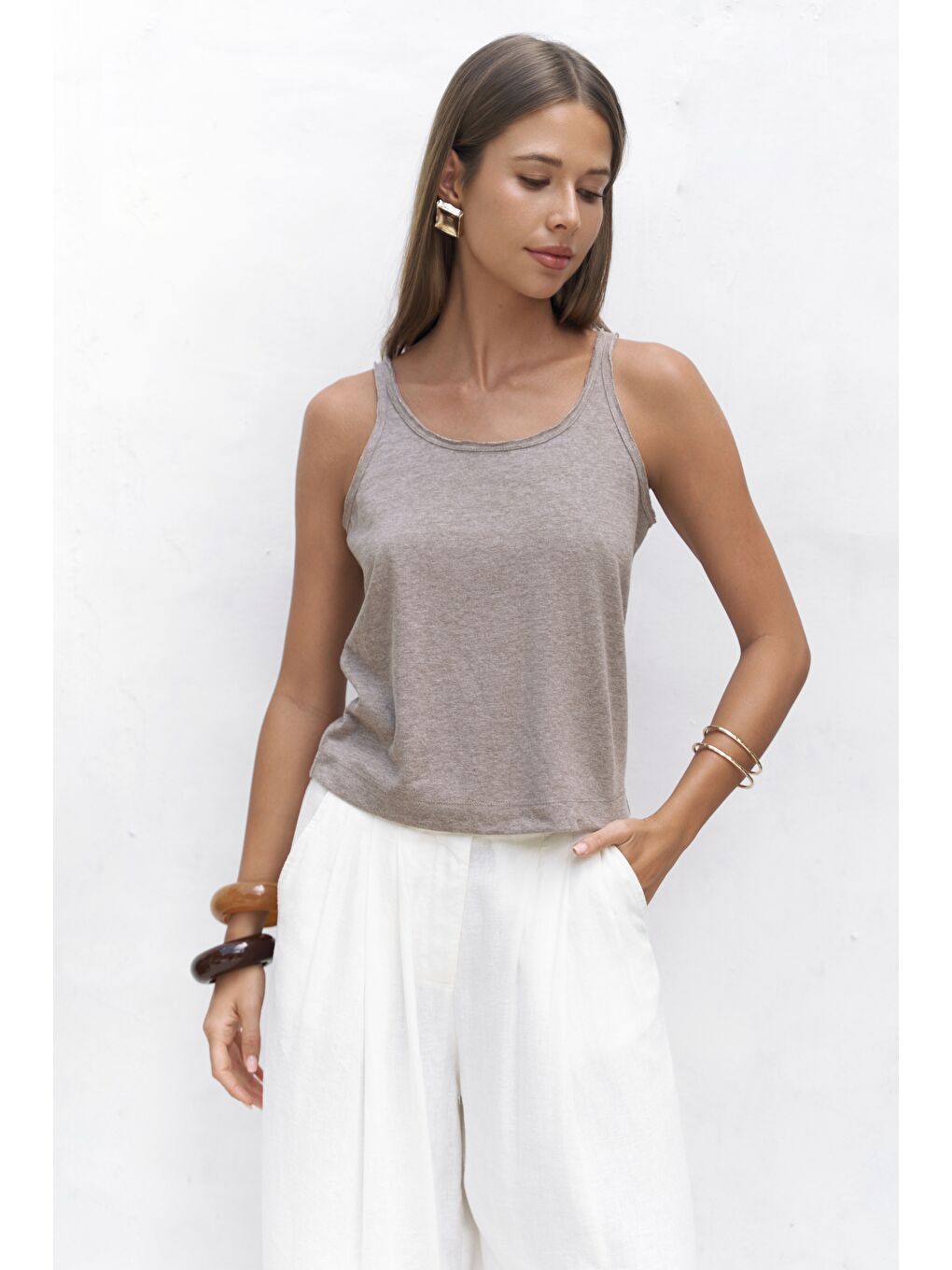 Bej Salnor Basic Vizon Crop-2