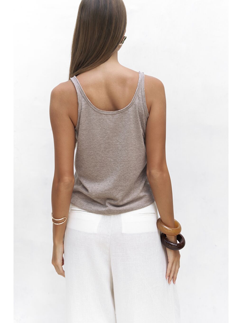 Bej Salnor Basic Vizon Crop-4