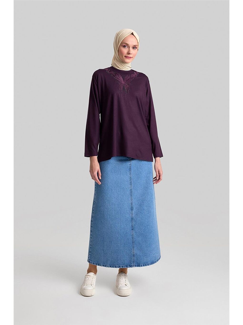 Bordo Penye 24Yd9012 Mürdüm