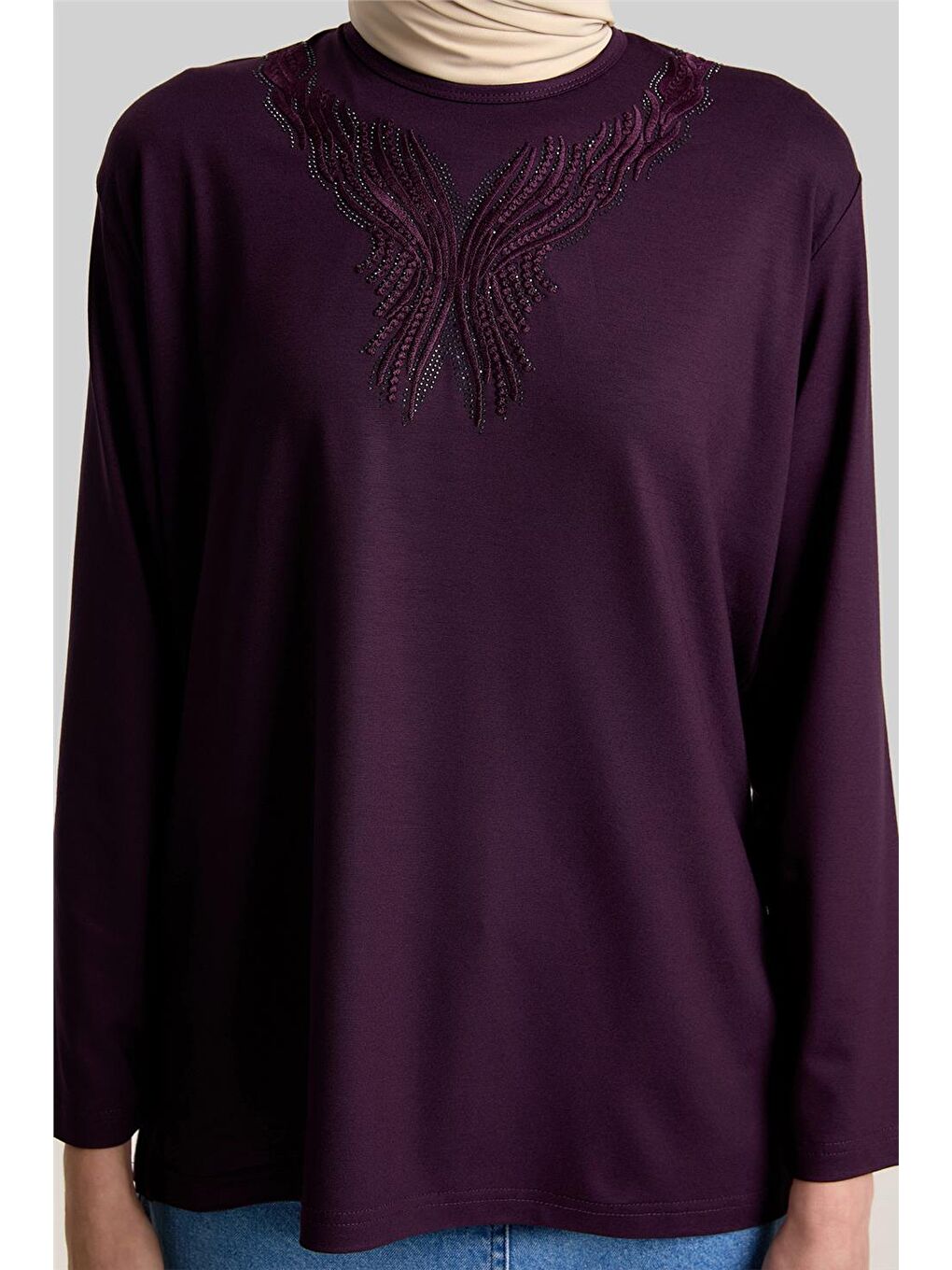 Bordo Penye 24Yd9012 Mürdüm-3