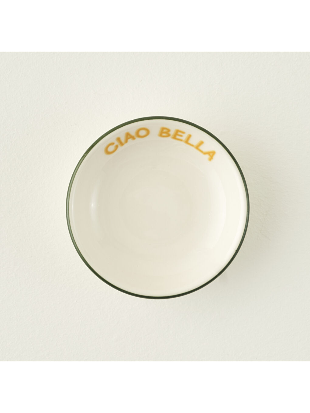 Line Porselen Küçük Sunum Kasesi Yeşil (9,5 cm)