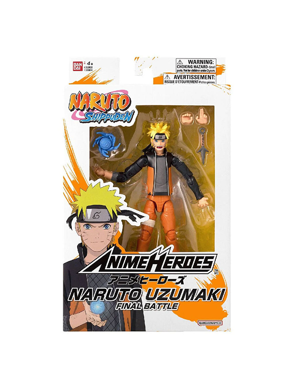 Naruto 16cm Anime Heroes Figürleri Uzumaki Son Savaş BAH36964