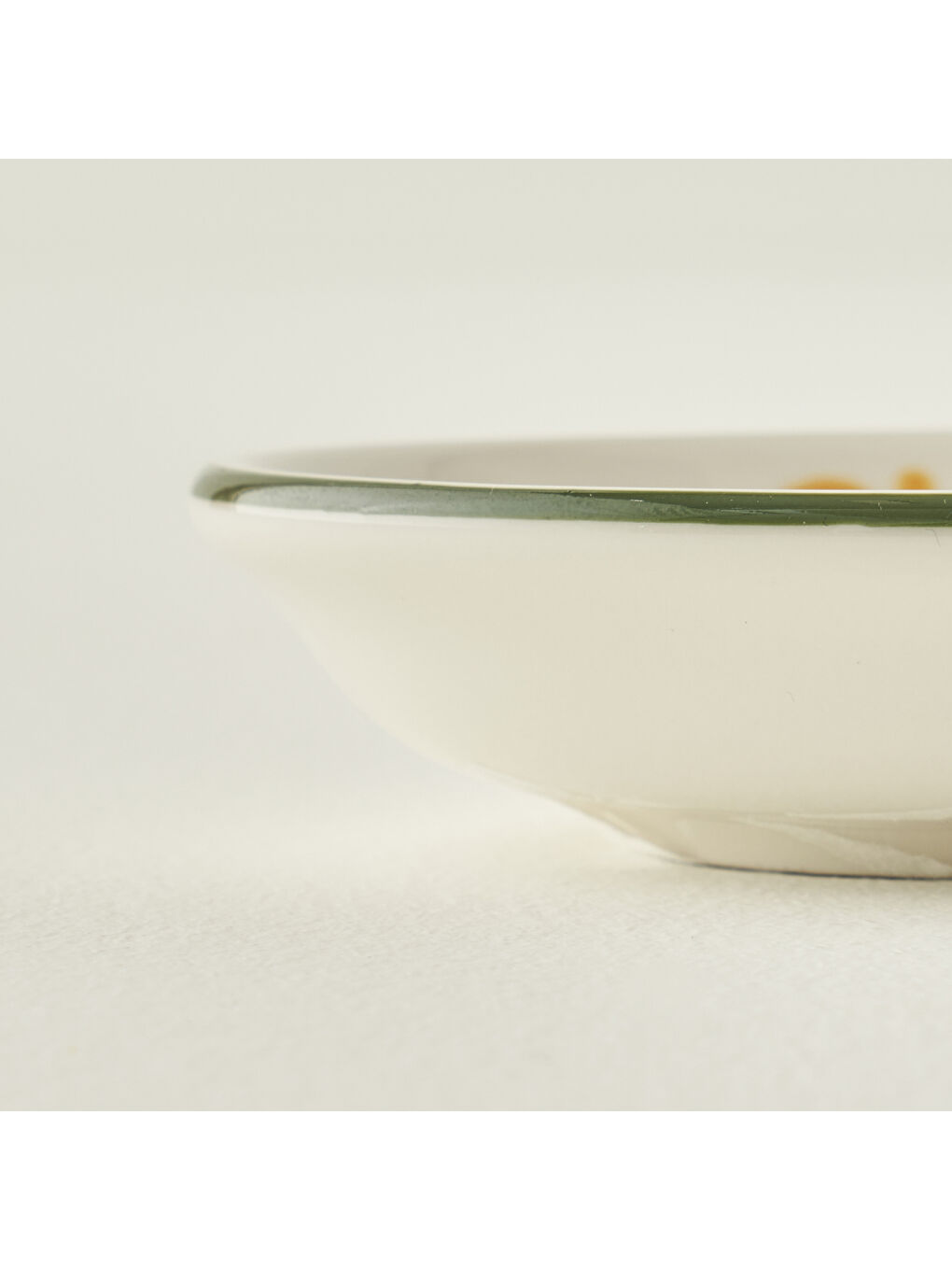 Line Porselen Küçük Sunum Kasesi Yeşil (9,5 cm)-2