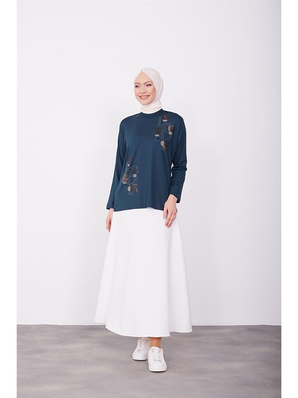 Yeşil Penye 24Yd9002 Petrol-1