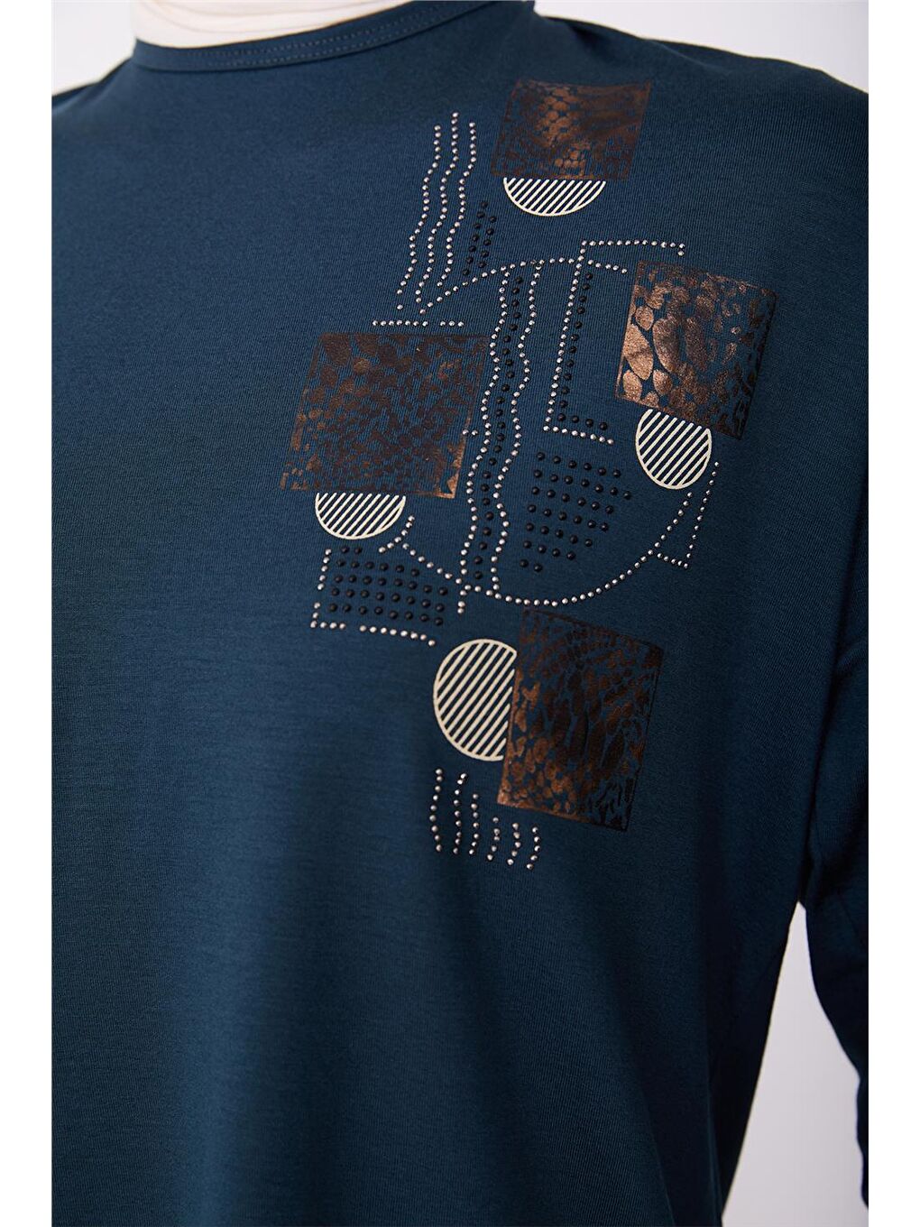 Yeşil Penye 24Yd9002 Petrol-3