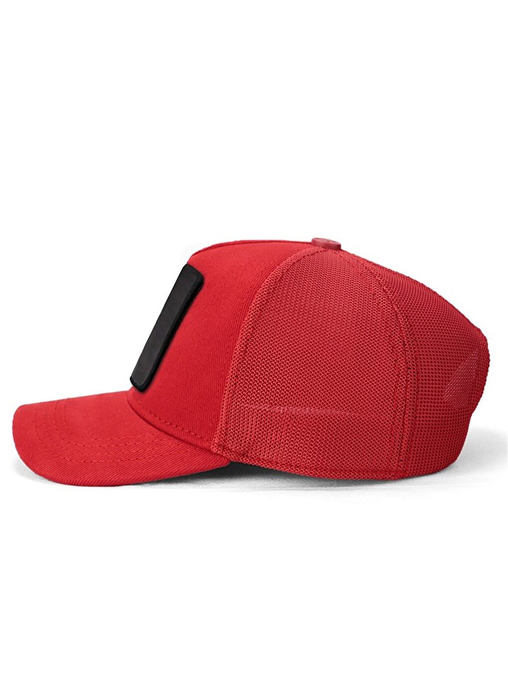 BlackBörk Beyaz V1 Trucker Kids Kaplan - 11 Kod Logolu Unisex Kırmızı Çocuk Şapka (CAP) - 3