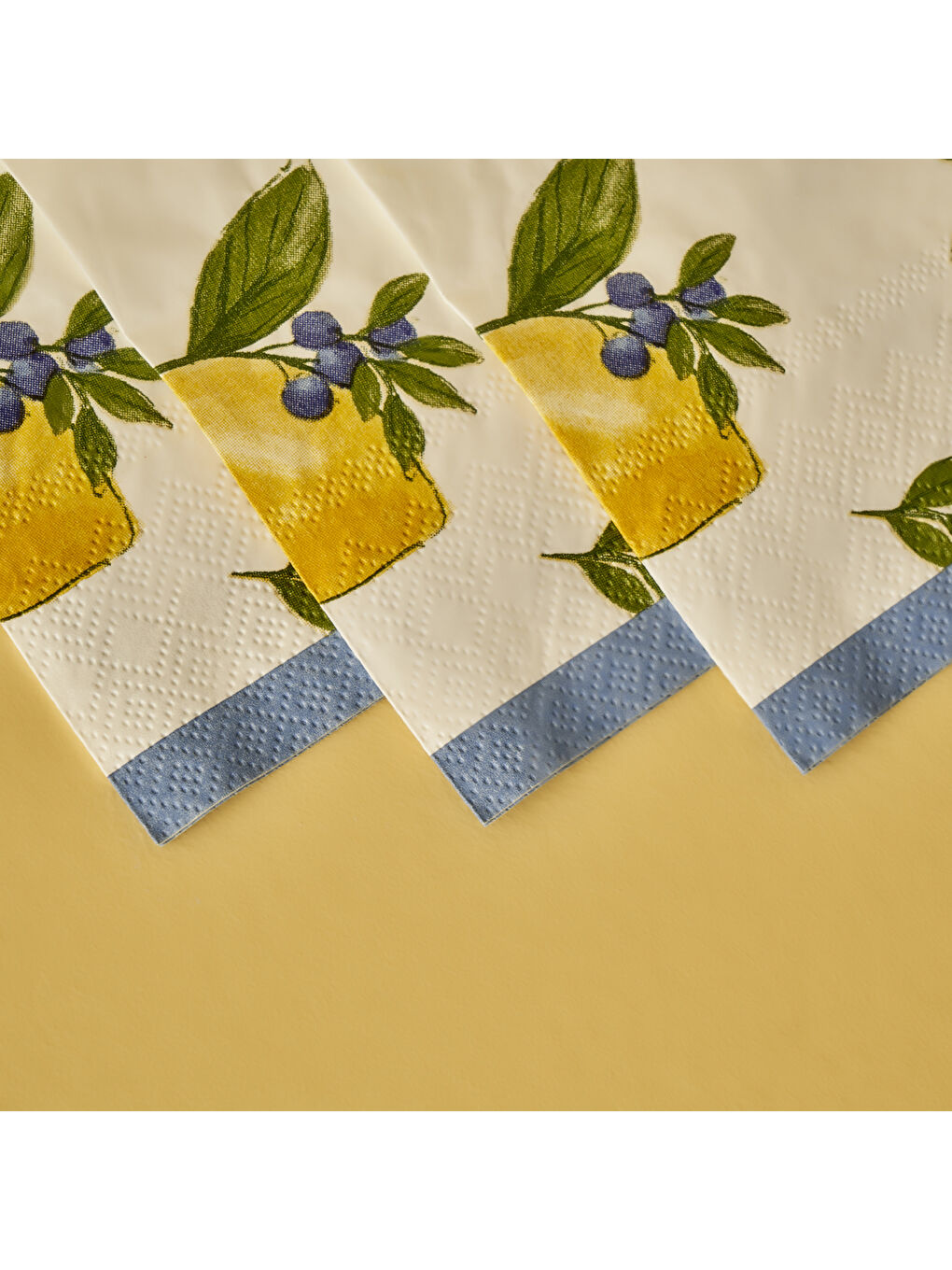 Karışık Limonlu 40'lı Peçete (33x33 cm)-1