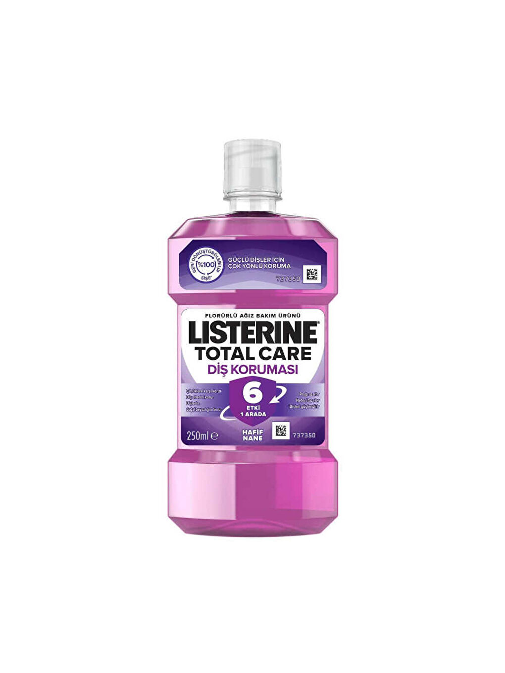 Listerine Total Care Diş Koruması 250ml Hafif Nane