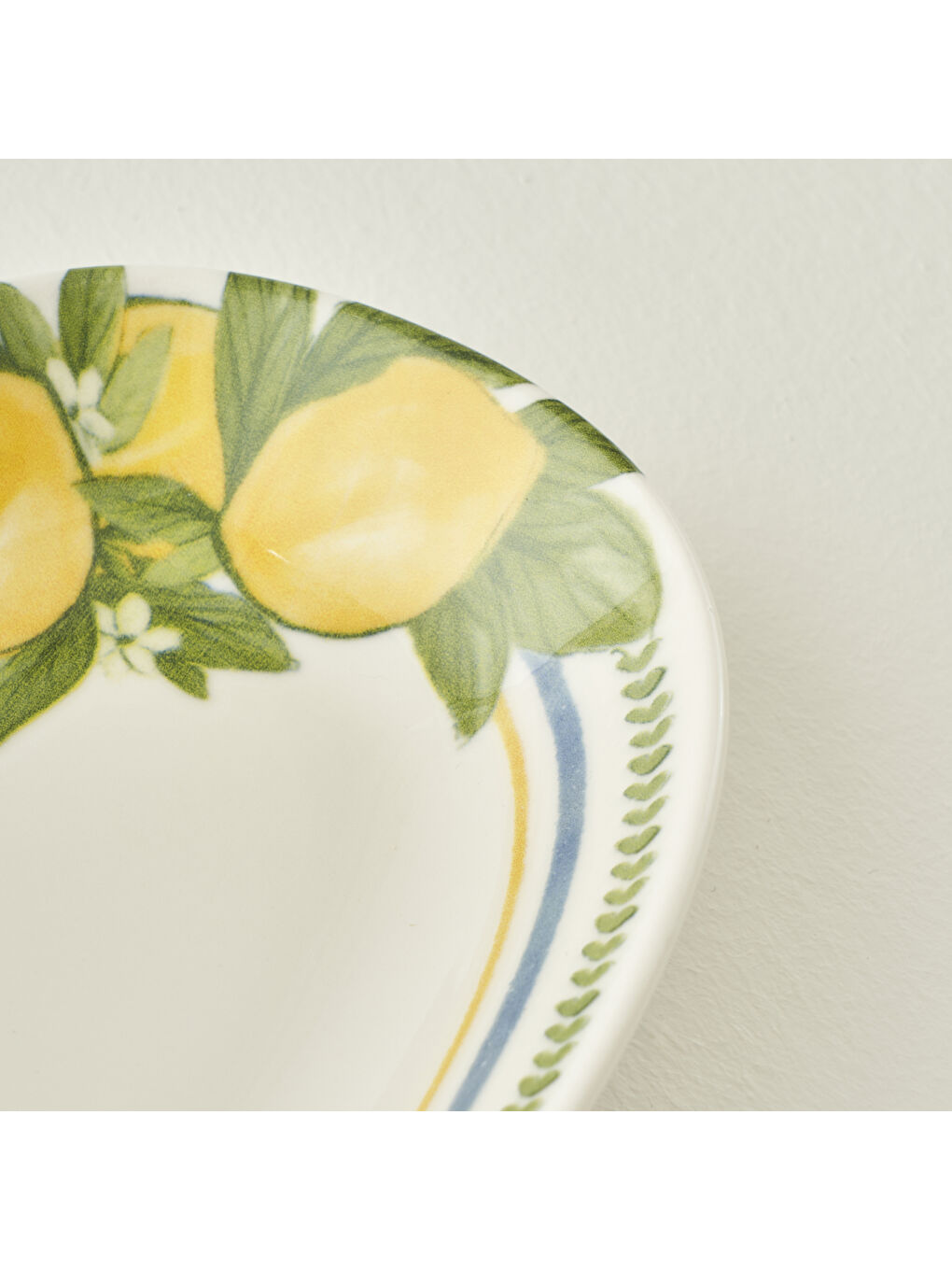 Karışık Limonlu Porselen Sunum Tabağı (15 cm)-1