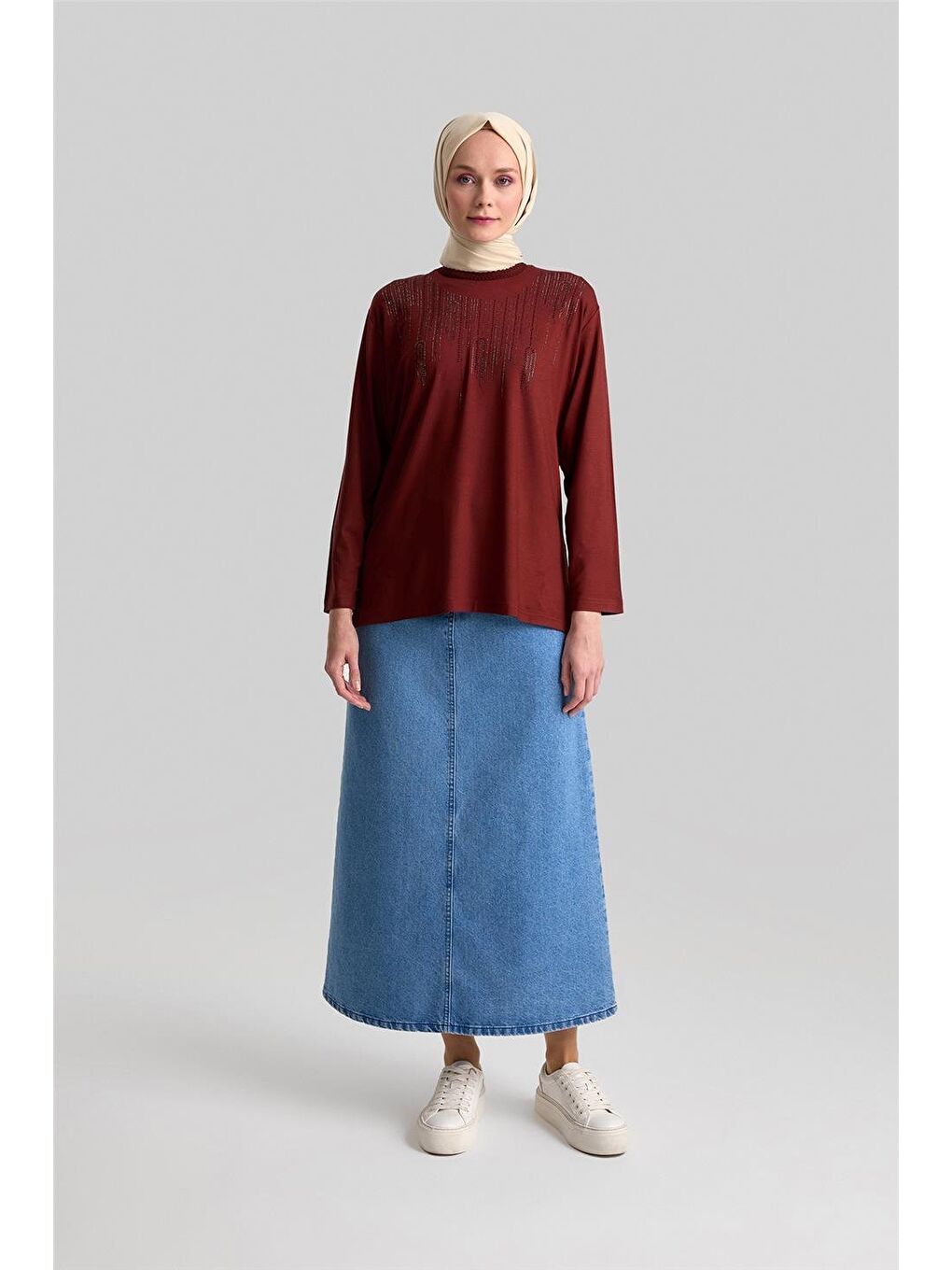 Kırmızı Penye 24Yd9013 Kiremit-1