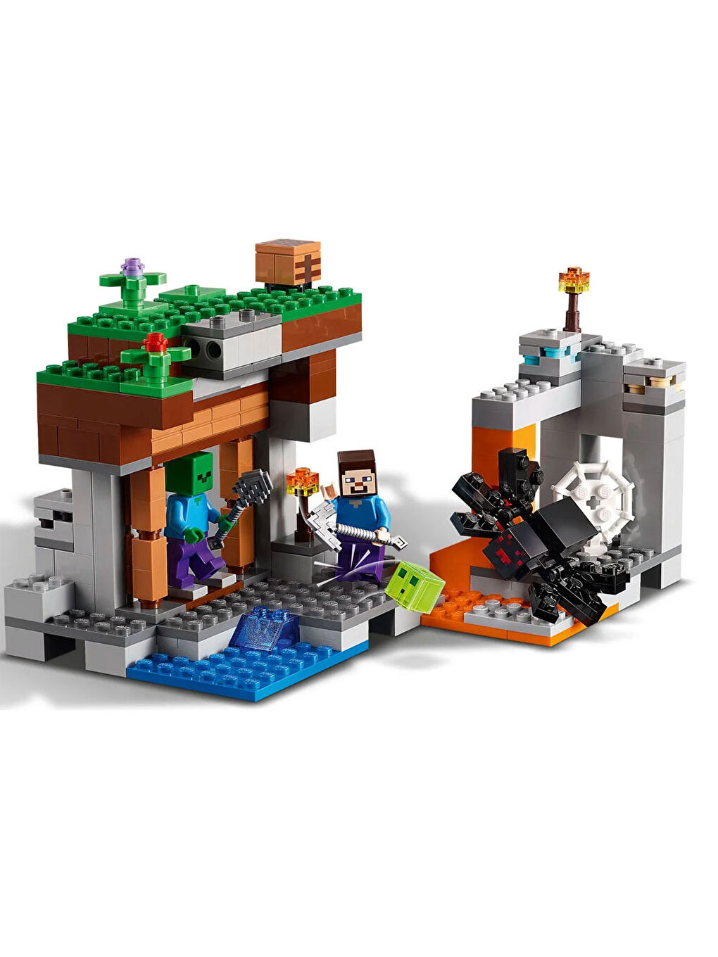 Lego Renksiz Minecraft Terk Edilmiş Maden 21166 - 1