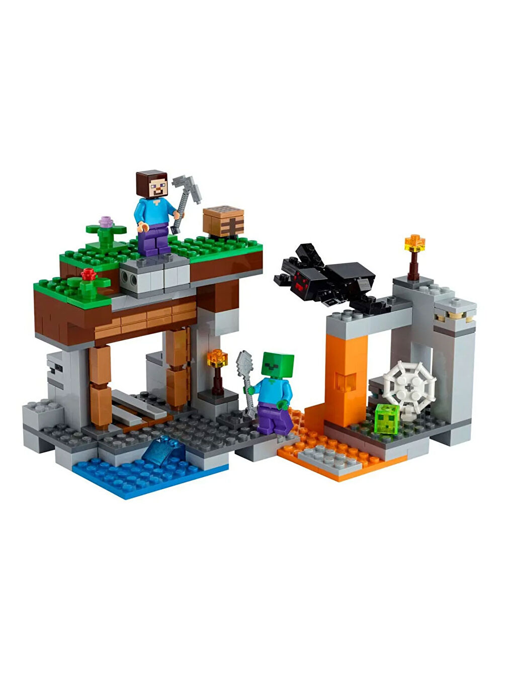 Lego Renksiz Minecraft Terk Edilmiş Maden 21166 - 4