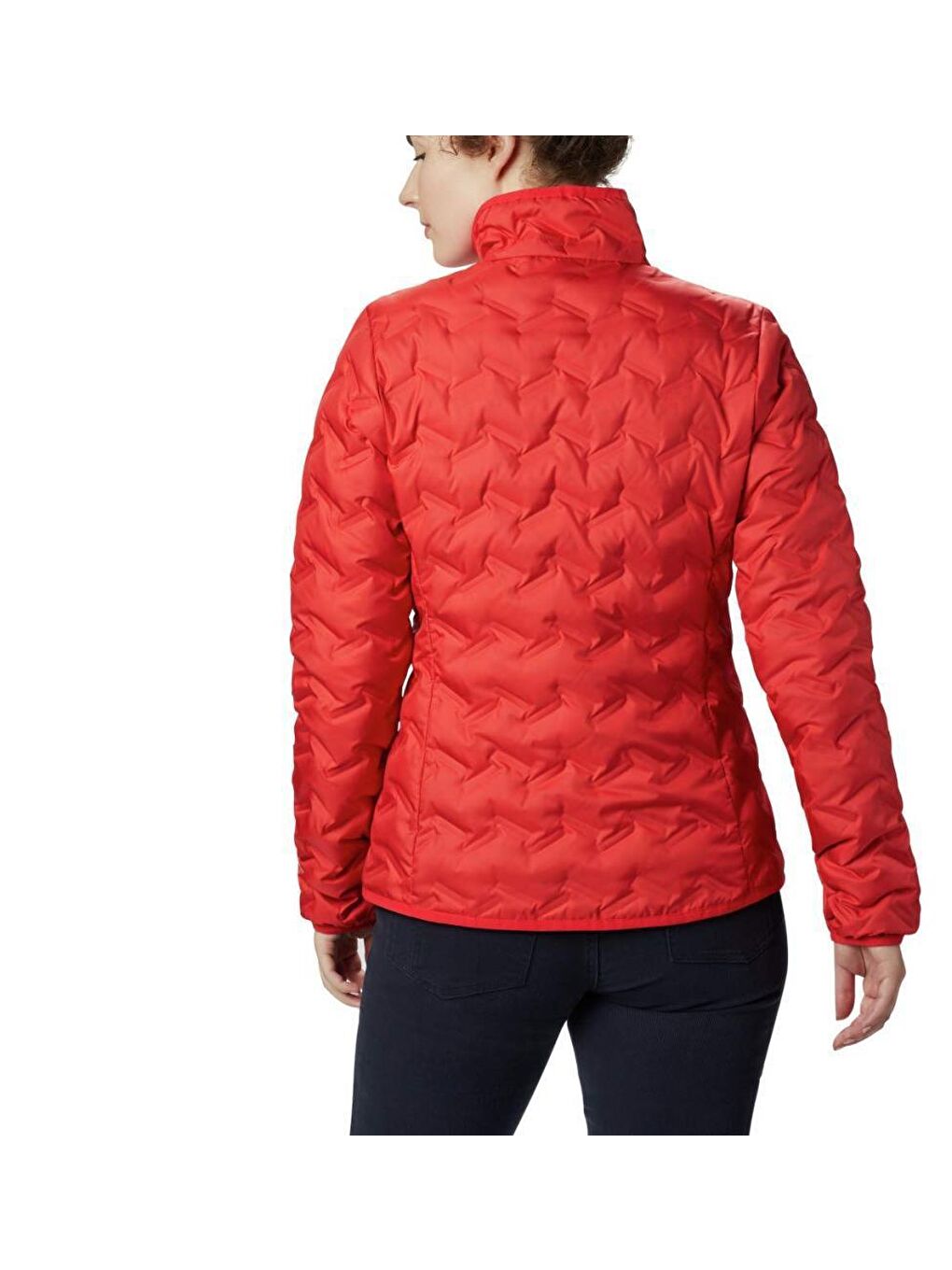 Columbia Kırmızı WK0259-658 Delya Ridge Down Jacket Kadın Şişme Mont - 1