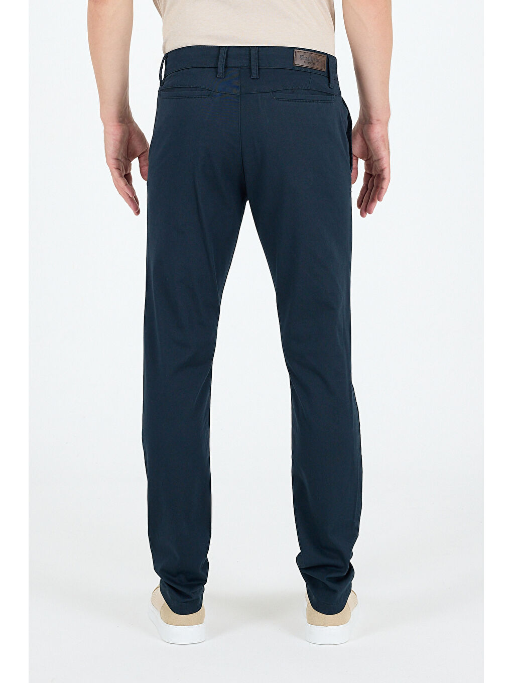 Lacivert Erkek Slim Fit Chino Pantolon – %98 Pamuk %2 Elastan Rahat Günlük Esnek Kumaş Pantolon 1012-1